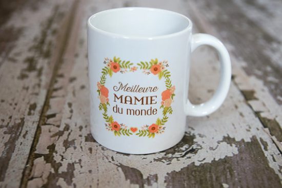 Mug Meilleure Mamie du monde - Créa Bisontine