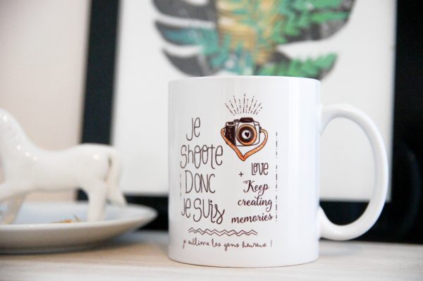 Mug Je shoote donc je suis