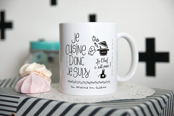 Mug Je cuisine donc je suis