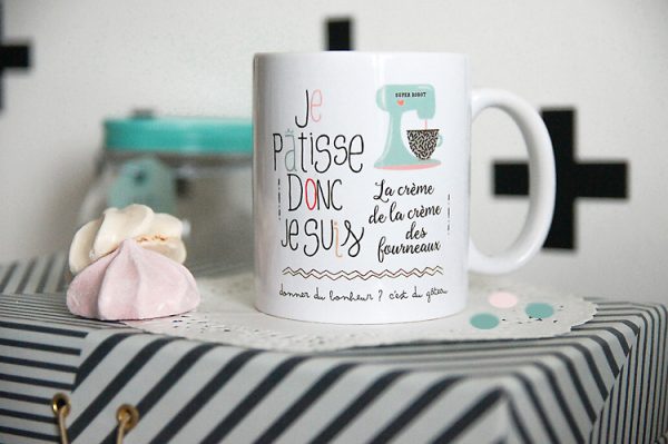 Le Mug je pâtisse donc je suis