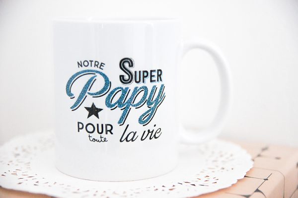 Mug Super Papy pour la vie