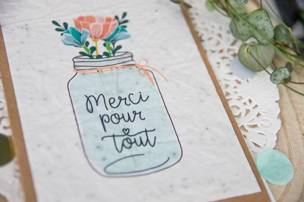 Carte Postale à planter : Merci pour tout – Image 4