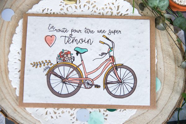 Carte Postale à planter : Témoin