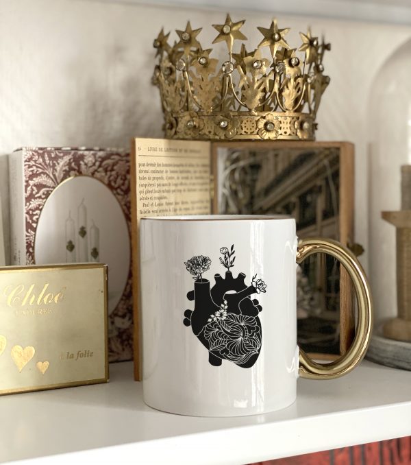 Mug Coeur anatomique