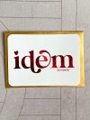 Carte Idem,  Ivoire, rouge