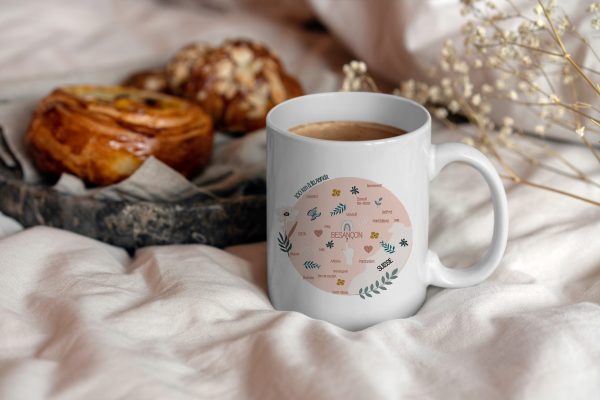 Mug J'habite ici : 100 km à la ronde