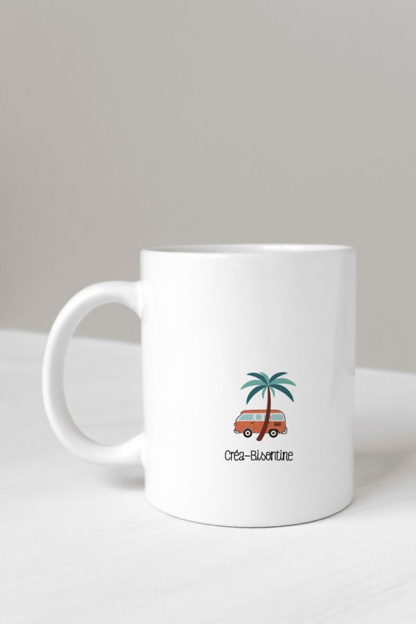 Mug 6 mois de vacances, 2 fois dans l'année – Image 2