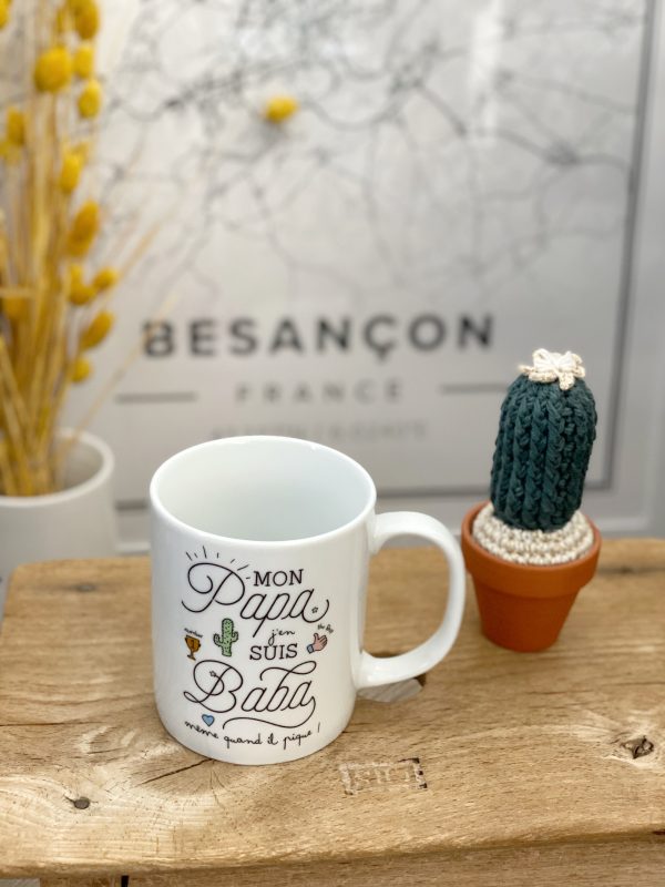 Mug Mon papa j'en suis baba