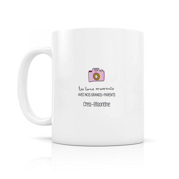 Mug Chez ma mamie, c'est le paradis – Image 3