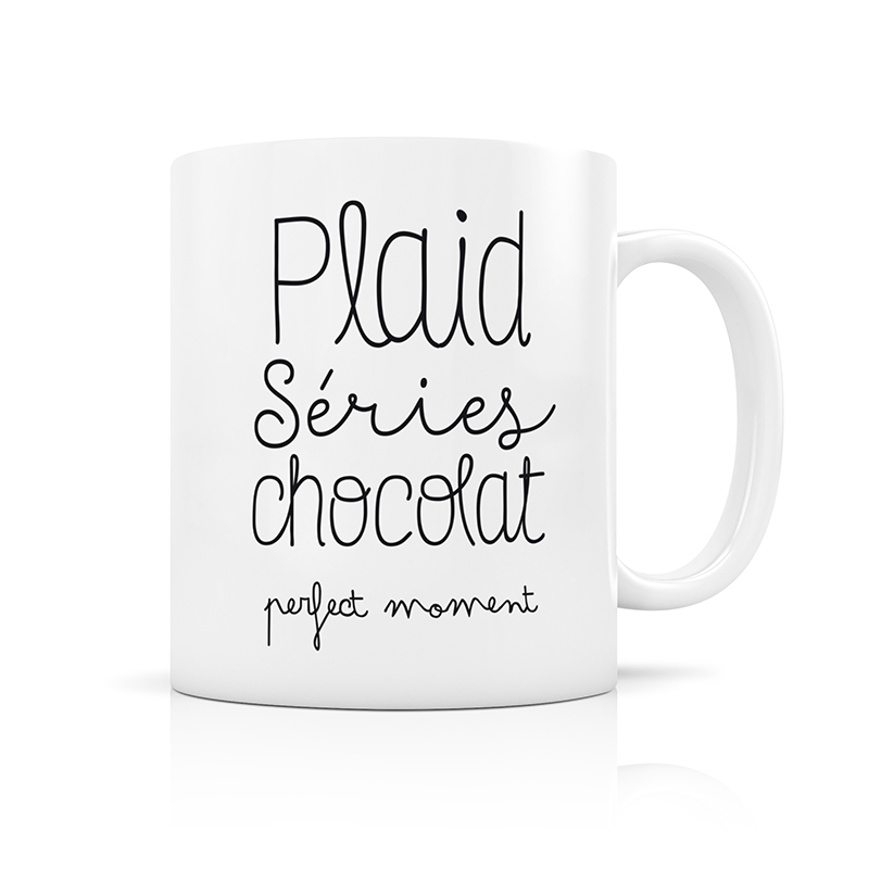 Plaid Séries chocolat