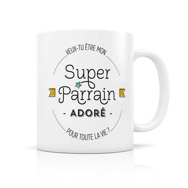 Mug Veux-tu être mon parrain ?