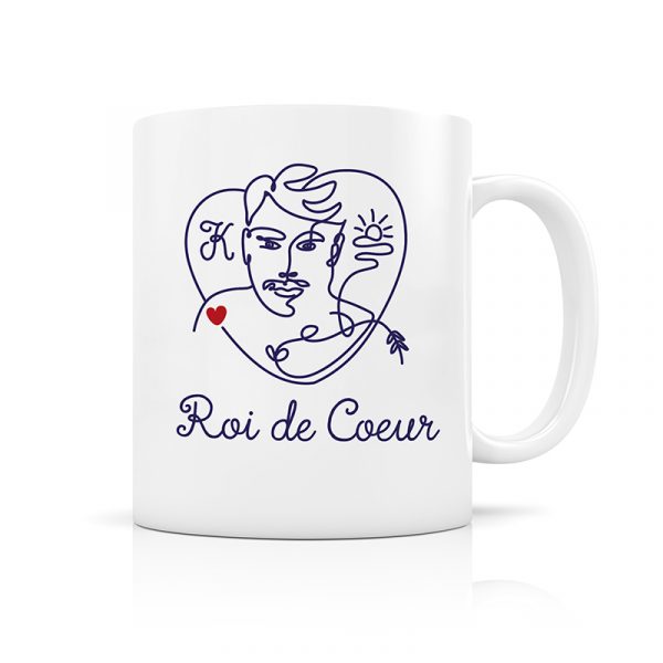 Mug Roi de coeur