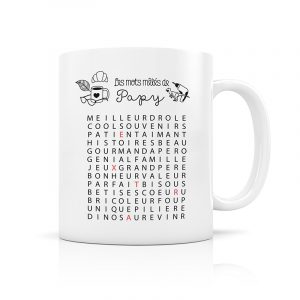 Mug Mots Mots mêlés Papy