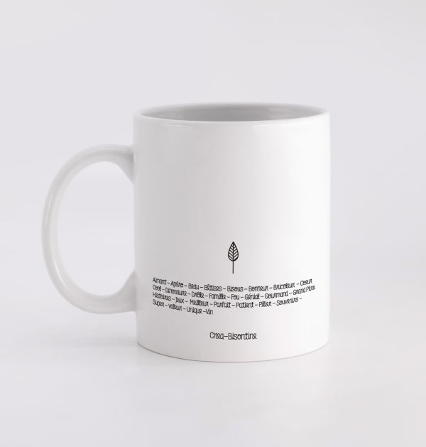 Mug Mots Mots mêlés Papy – Image 2