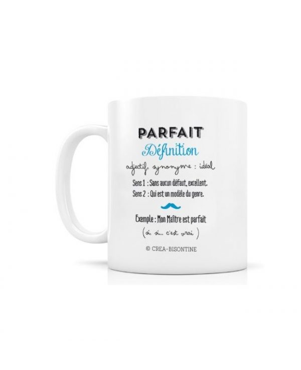 Mug Super Maître presque parfait – Image 2