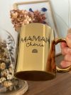 Mug doré personnalisable