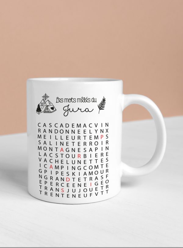 Mug Mots Mêlés du Jura