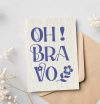 Carte à planter : Oh  ! Bravo