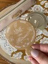 miroir de poche incassable : Aime comme Maîtresse, parfait pour cadeau fin d'année scolaire