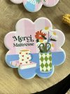 Sous-Verre Merci Maîtresse (personnalisable )