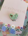 Pin's Le bonheur est partout ( coeur )