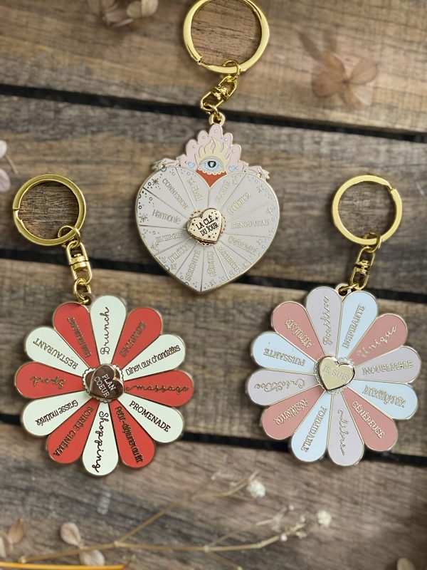 Porte-clés spécial Fleur de trésors en soi – Image 2