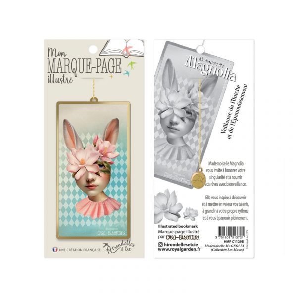 Marque-page Mademoiselle Magnolia – Veilleuse de l'unicité et de l’Épanouissement – Image 2