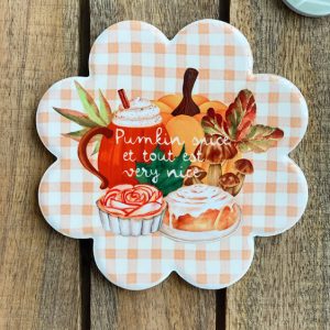 Sous-Verre Pumkin Spice