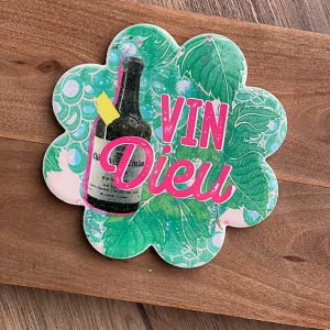 Sous-Verre Vin Dieu