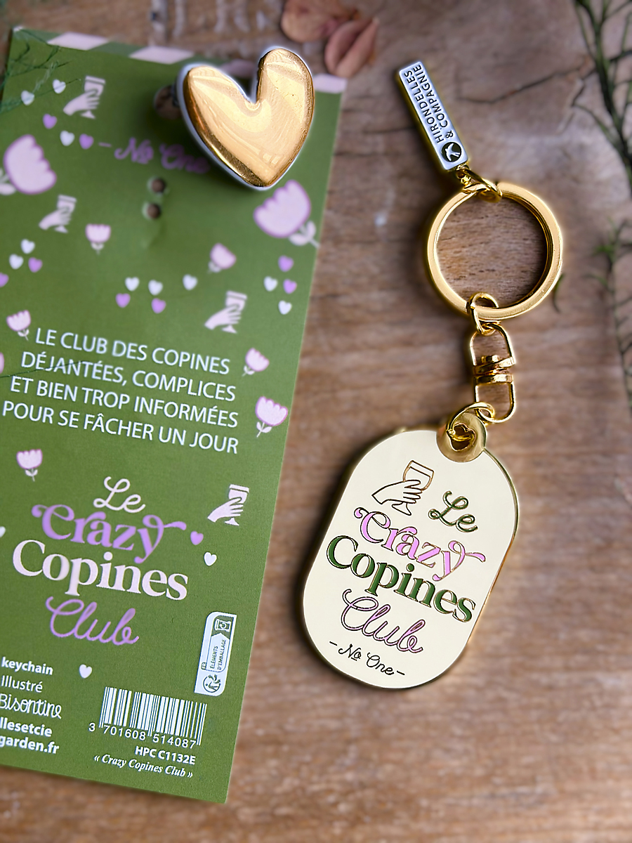 Porte-clés Le Crazy copines Club