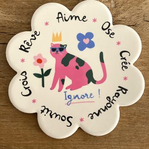 Sous-VerreChat Mantra